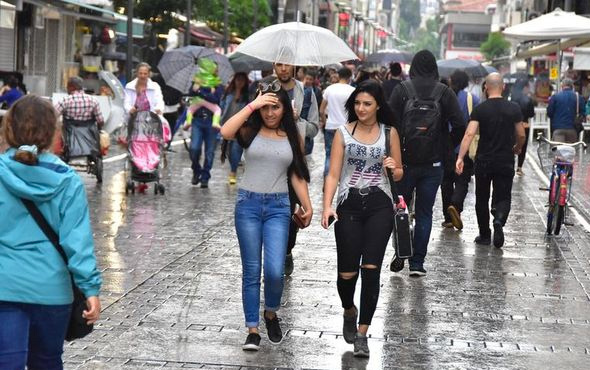 Meteoroloji'den İstanbul için sağanak uyarısı