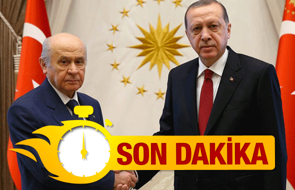 Cumhurbaşkanı Erdoğan ile Devlet Bahçeli buluşuyor Bahçeli ne dedi?