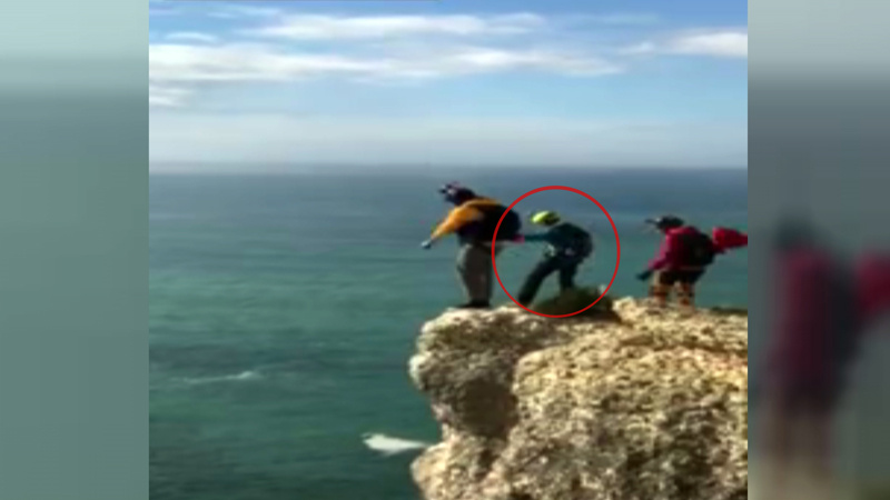 Paraşütü açılmayan turist 90 metreden böyle yere çakıldı