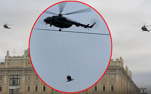 Rusya bu görüntüleri konuşuyor! Kremlin Sarayı üzerinde...