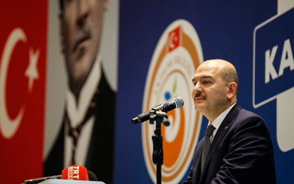 Süleyman Soylu'dan dikkat çeken açıklama: 95 kişi katıld