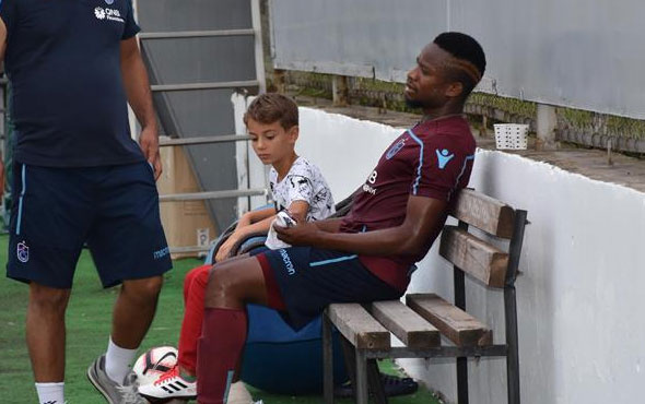 Trabzonspor'da Onazi'den korkutan haber