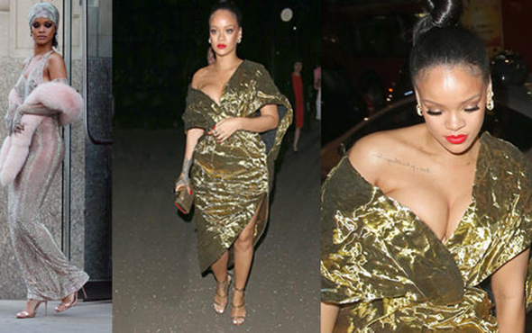 Rihanna'nın kiloları hayranlarını ikiye böldü!