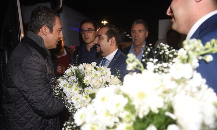 Fenerbahçe başkanı Ali Koç Trabzon'a geldi! İlk sözleri bakın ne oldu