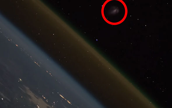 Soyuz roketinin uzaydan çekilen inanılmaz görüntüleri 