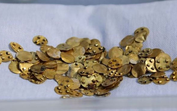 Sakalara ait 2800 yıllık kraliyet mücevherleri bulundu