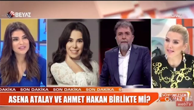 Ahmet Hakan ile Asena Atalay aşk mı yaşıyor? Yılın aşk bombası iddiası