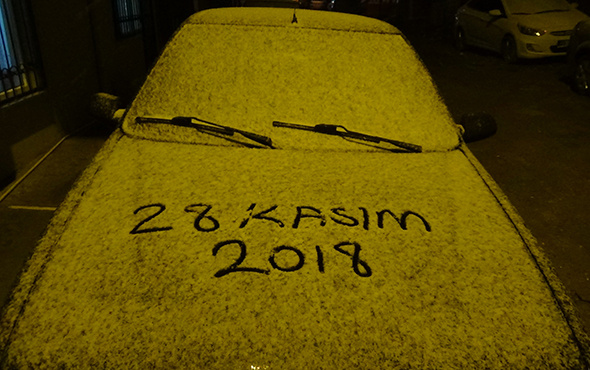 Edirne kar yağışı