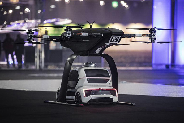 Audi geleceğin Drone arabasını tanıttı