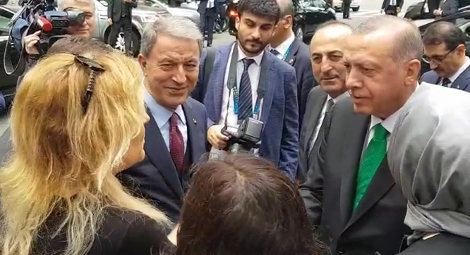 Erdoğan'a Arjantin'de büyük ilgi