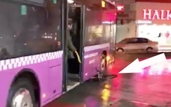 Halk otobüsü şoföründen şaşkınlık veren intikam