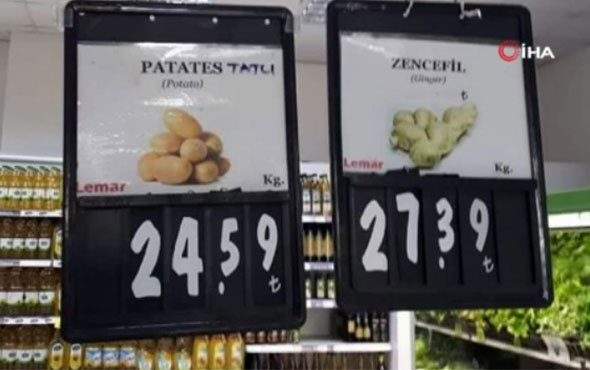 KKTC'de bir kilo patates 25 lira oldu! 