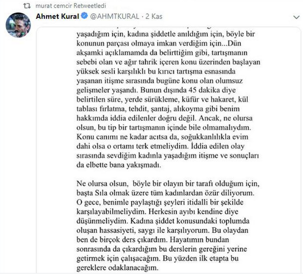 Murat Cemcir Ahmet Kural ve Sıla için ne dedi