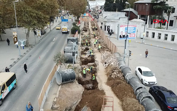 Üsküdar'dan tarih fışkırdı İSKİ 'Koruyamayız' dedi