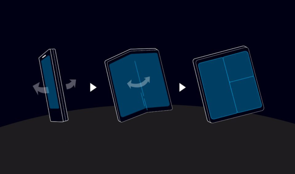 Samsung katlanabilir telefonu Infinity Flex Display'i tanıttı