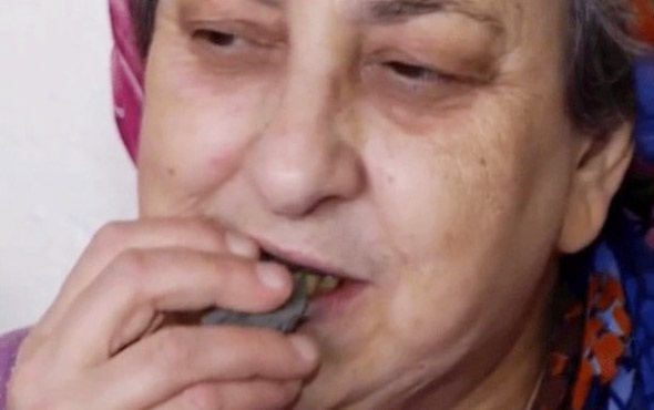 Herkesi şoke etti bu kadın 50 yıldır beton yiyor 