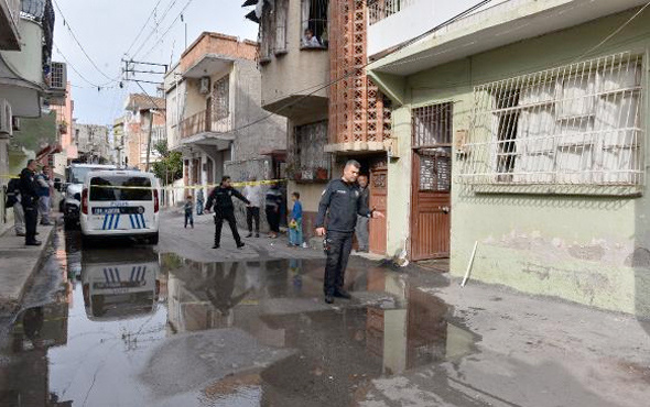 Damadının evini kurşunladı sokak su içinde kaldı