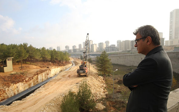 Gaziantep Düzbağ Projesi şehir merkezine ulaştı