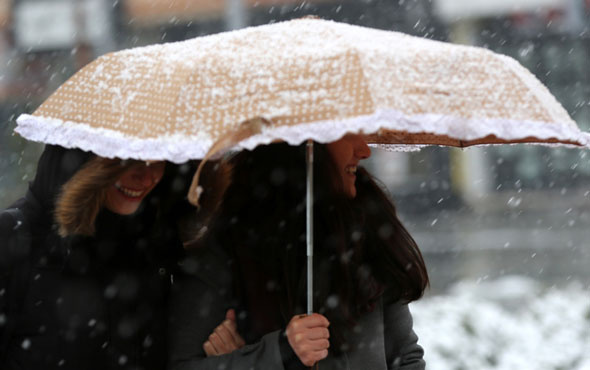 Sivas kar yağışı birden bastırdı haritalı hava durumu raporu