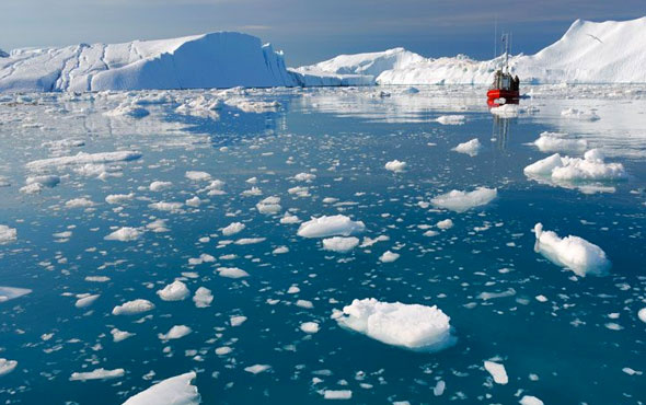 Kuzey Kutbu eriyor! Tarihin en sıcak 5 yılını geçirdi