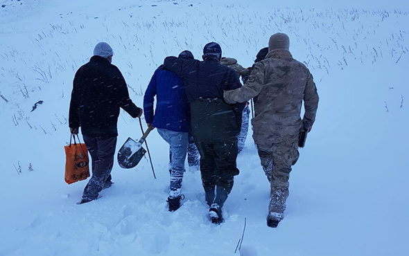 Tipide mahsur kalanların imdadına Mehmetçik yetişti!