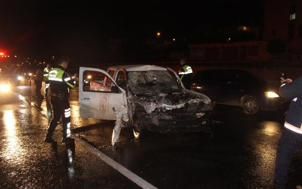 Silivri'deki trafik kazasında 5 kişi yaralandı