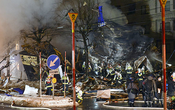 Japonya'da restoranda patlama: 41 yaralı