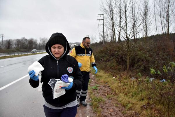 Cani sürücü ölüme terk etti: 112 ekibi ve askerler seferber oldu!