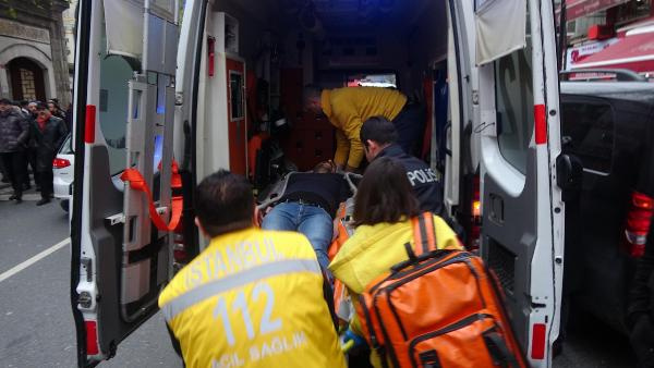 Şişli'de hareketli dakikalar: Kaçıp bir restorana sığındı!