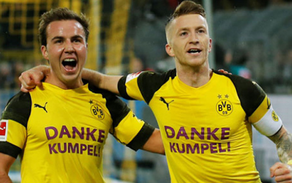 Borussia Dortmund ilk yarıyı galibiyetle tamamladı