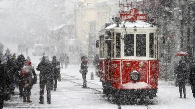 Meteoroloji İstanbul'da kar için tarih verip uyardı 2 gün sürecek...
