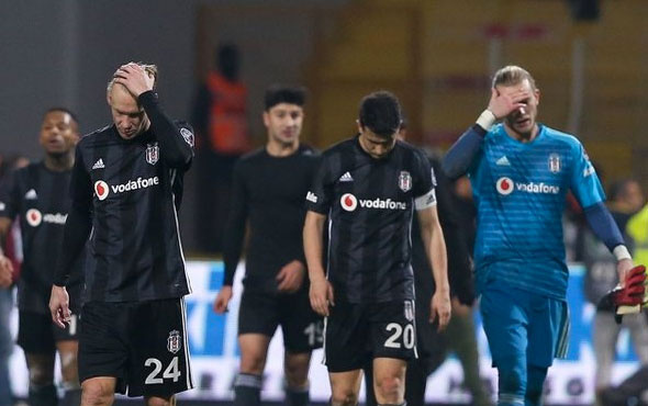Kasımpaşa'ya 4-1 yenilen Beşiktaş'ta tatil başladı