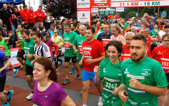 Vodafone İstanbul Maratonu'nda bağış rekoru kırıldı