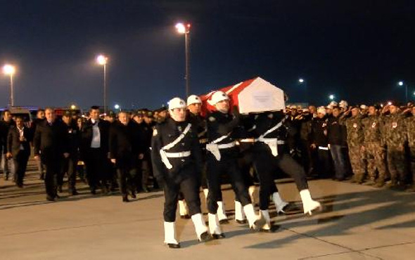 Şehit polisin cenazesi Samsun'a uğurlandı