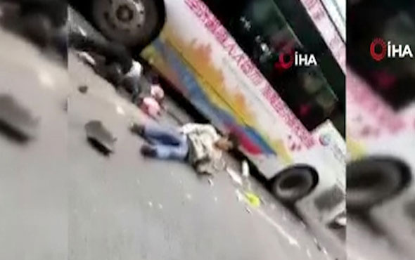 Çin'de otobüs kaçıran kişi kalabalığın arasına daldı: 5 ölü, 21 yaralı