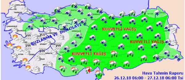 İstanbul’da beklenen kar yağışı başladı! Meteorolojiden 8 alarm birden geldi