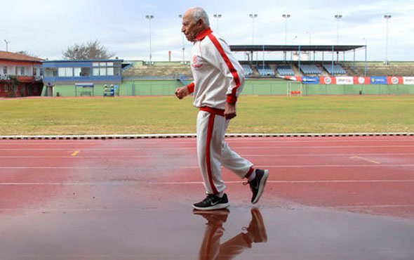 Türkiye'nin en yaşlı atleti Erdoğan Dulda hayatını kaybetti