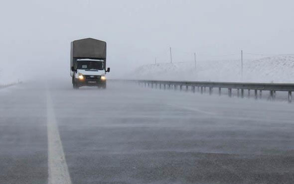 Meteorolojiden sis ve buzlanma uyarısı