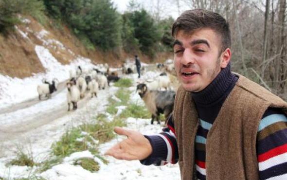 Rizeli çobanın türküleri sosyal medyayı salladı