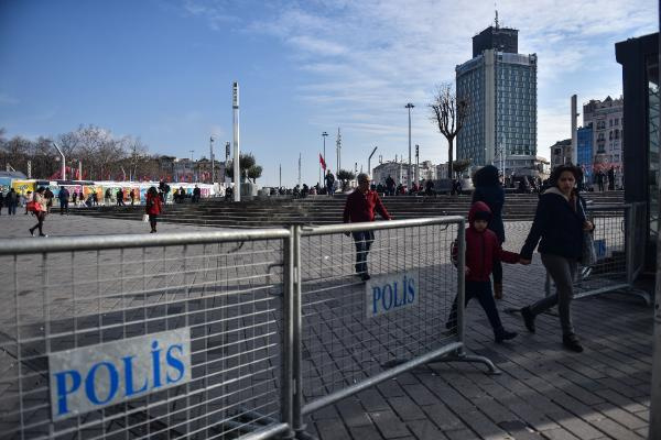 Taksim'de yılbaşı önlemleri! Bir ilk yaşanıyor