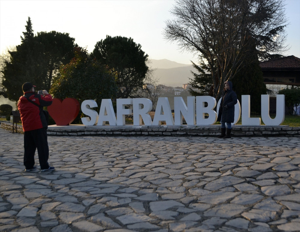  Safranbolu'da yılbaşı yoğunluğu