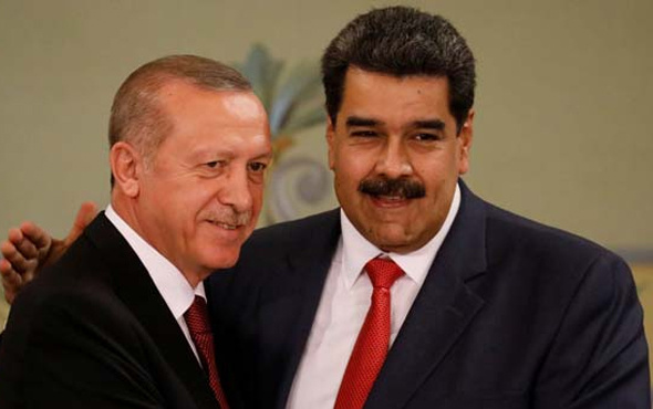 Nicolas Maduro'dan Erdoğan paylaşımı!