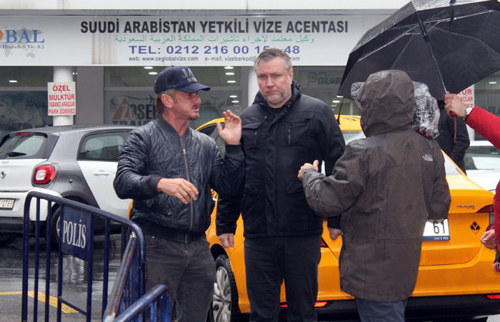 Ünlü oyuncu Sean Penn Cemal Kaşıkçı cinayeti için Türkiye'de