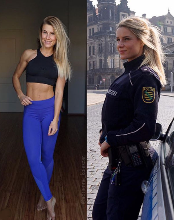 En seksi polise müdürlerinden ültimatom; ya polis ol ya da model