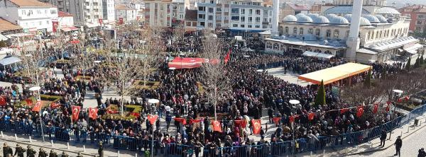 Afrin şehitleri son yolculuklarına çıktı! Yürekler yandı...