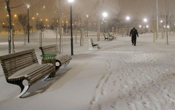 Kırklareli hava durumu kar gece başladı