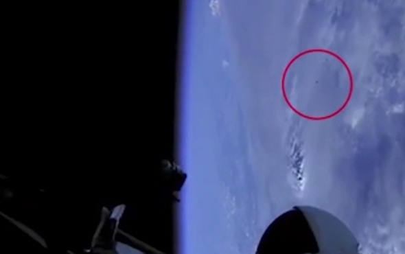 SpaceX roketi UFO keşfetti