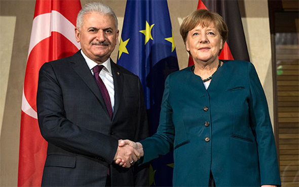 Yıldırım-Merkel görüşmesinden sonra önemli açıklamalar