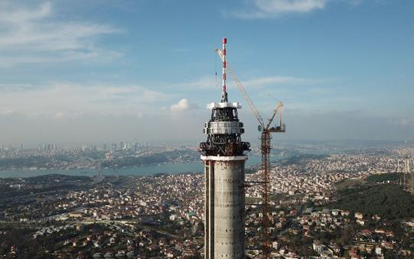 Küçük Çamlıca'da görüntü kirliliğini bitirecek kule