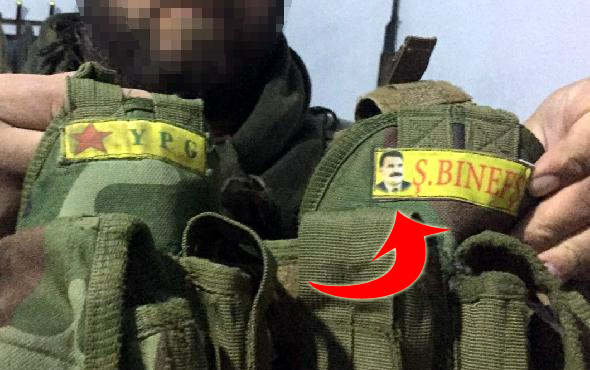 Afrin'de ortaya çıktı! Yeleklerdeki armaya dikkat